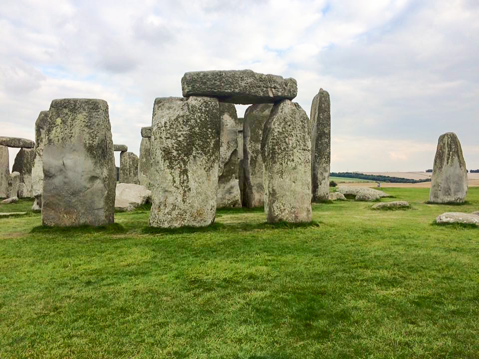 Sarsen stones from the outer circle 